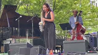 Au Privave Solo Introduction Alexa Tarantino Quartet At Detroit Jazz Festival 2023