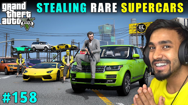 I STOLE MAFIA'S MOST EXPENSIVE SUPERCARS | TECHNO GAMERZ GTA 5 GAMEPLAY #158