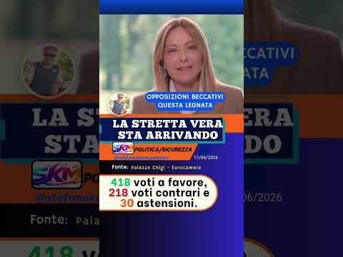 Video Meloni fiera del nuovo regolamento sui rimpatri