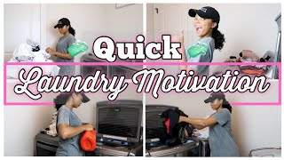 *QUICK* LAUNDRY MOTIVATION 2020 | CLEANING MOTIVATION | CLEAN WITH ME | Laundry Routine