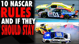 10 Controversial NASCAR Rules And If They Should Stay