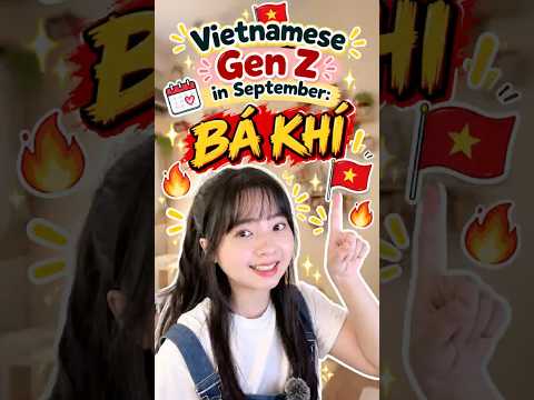 Vietnamese Gen Z Slang: “BÁ KHÍ” 😎🇻🇳 #Shorts