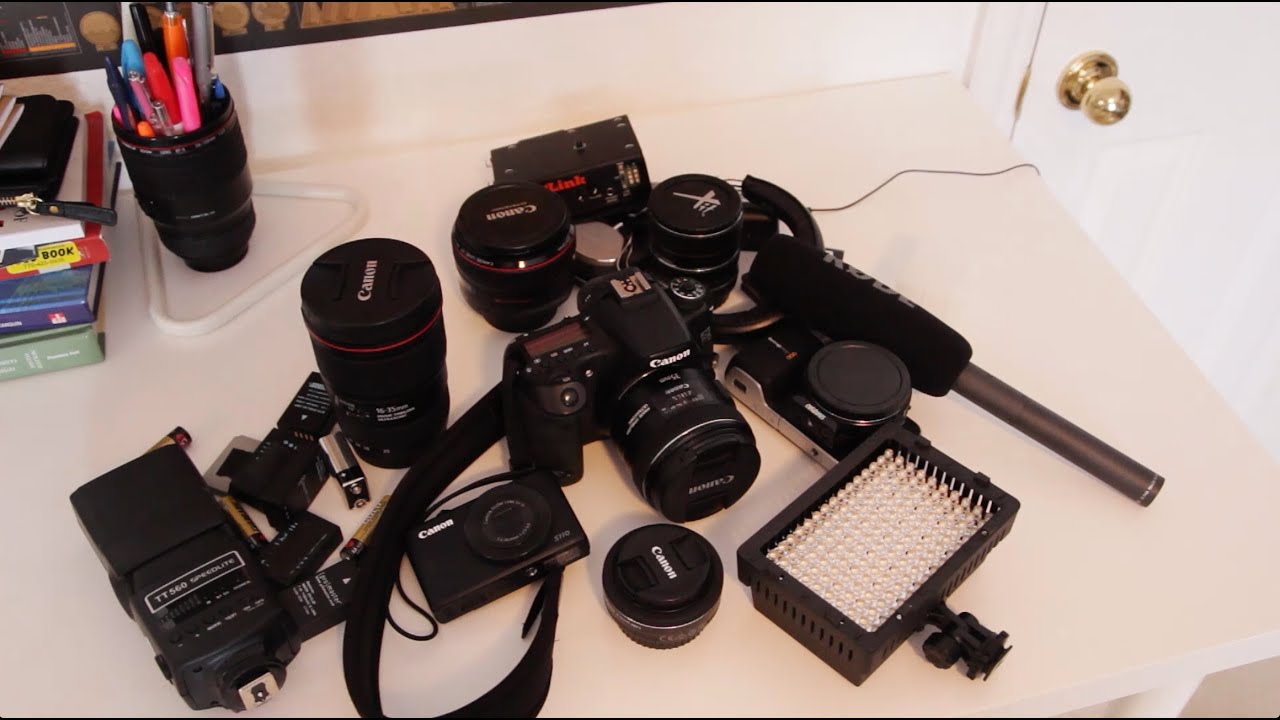 Travel Gear Videography & Photography Equipment What's In My Camera