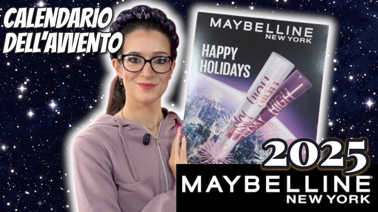 CALENDARIO DELL’AVVENTO DI MAYBELLINE DI CAPODANNO 2025 / Giada’s Planet