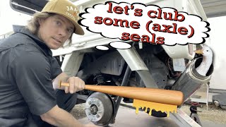 Subaru Sambar Axle Seal Replacement KS3 KS4 KV3 KV4