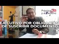 EJECUTIVO POR OBLIGACIÓN DE SUSCRIBIR DOCUMENTO.