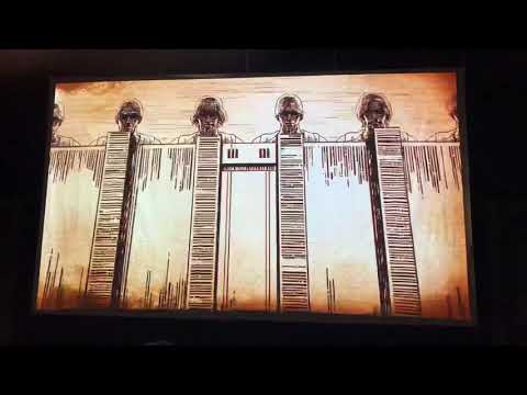 進撃の巨人　Attack on Titan  原画展ファイナル　オープニング映像　大阪　枚方パーク