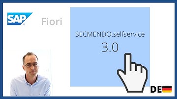 So sieht die Welt im SAP Identity Management zum Thema FIORI aus - SECMENDO.selfservice 3.0