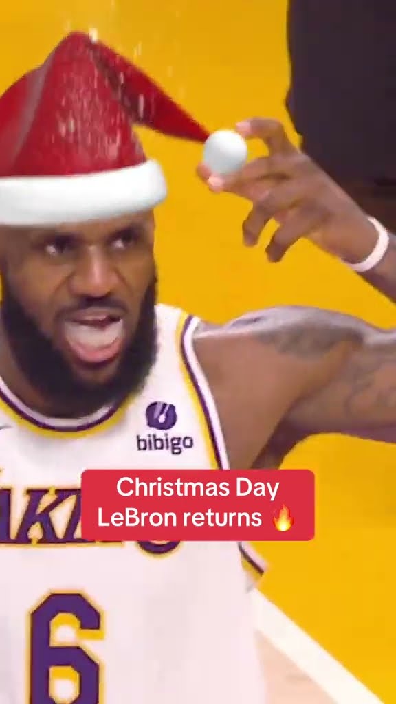 Christmas Day LeBron returns ?