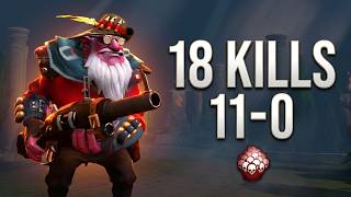 Sniper (18 Kills) 11-0 KILLING SPREE - DOTA2 screenshot 4