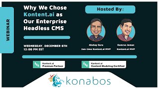 Webinar | Why We Chose Kontent.ai as Our Enterprise Headless CMS