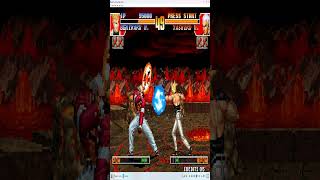 Benimaru INSANE Combo vs Orochi Yashiro 🔥 KOF ’97 #shorts