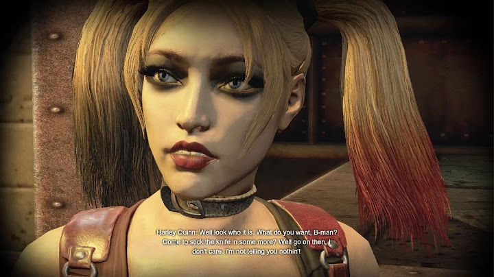 Harley Quinn tells BatMan jokers plan