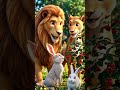 🦁 Sher & Sherni's Rainbow Berry Adventure 🌈 | Friendship & Teamwork Story for Kids ❤️ | Style Shorts