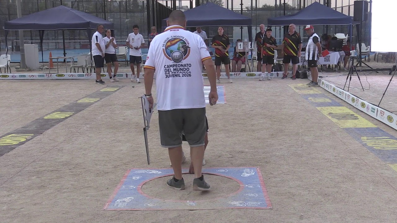 Miniature : Pétanque Championnat du monde Junior