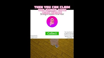 HOW TO GET FREE CUTE PINK HAIR IN ROBLOX!! admin ragdoll game!💗💗💇‍♀️