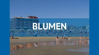 BLUMEN 3* Италия Римини обзор – отель БЛУМЕН 3* Римини видео обзор