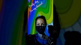 daily vlog - my visit to Cascade Show a Jen Stark immersive art experience