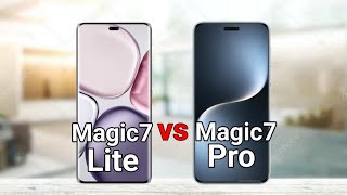 Honor Magic 7 Lite vs Honor Magic 7 Pro