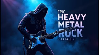 Download lagu Epic Heavy Metal Rock – Melodi Gitar Elektrik Santai untuk Fokus (Deep Focus Music 2025)