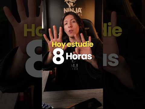 Así Estudio 8 Horas al Día (y tú también podrías)