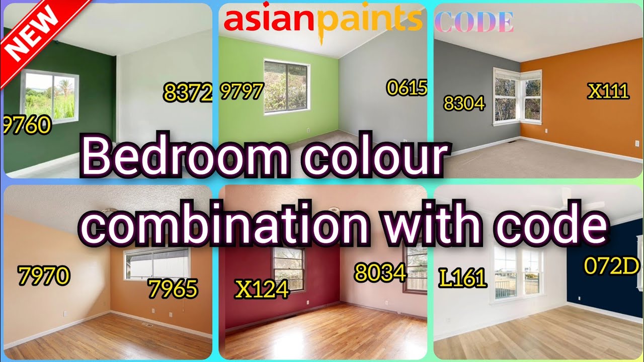 Asian Paints Color Combination With Code|| Asian Paints Room Colour Ideas