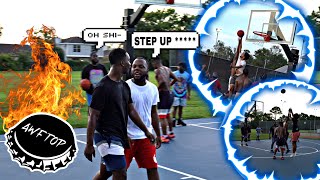 Things Got Physical Quick! 5v5 Park Basketball In Beaumont Texas