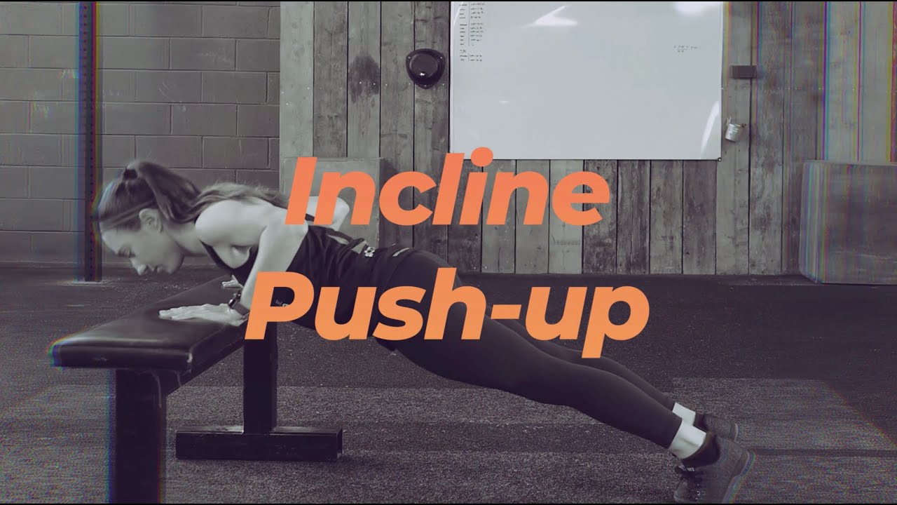 How to: Incline Push-Up - YouTube