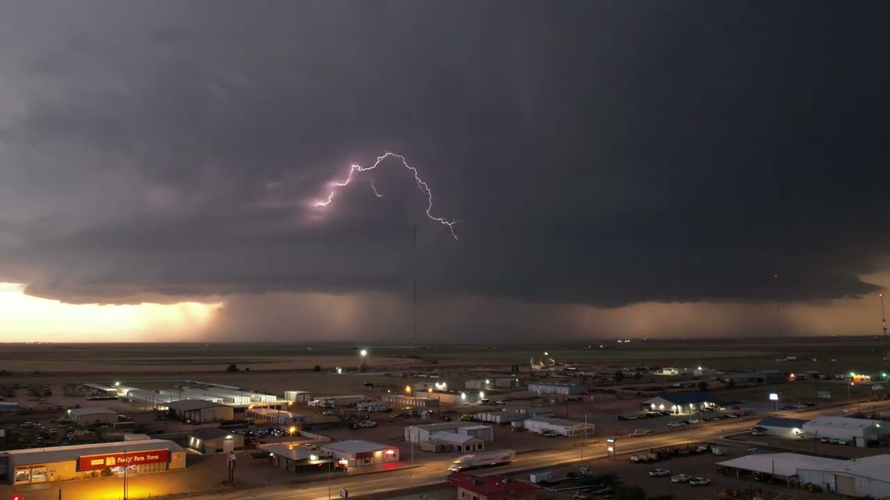 Dumas, Texas storm timelapse 6/6/2022 YouTube