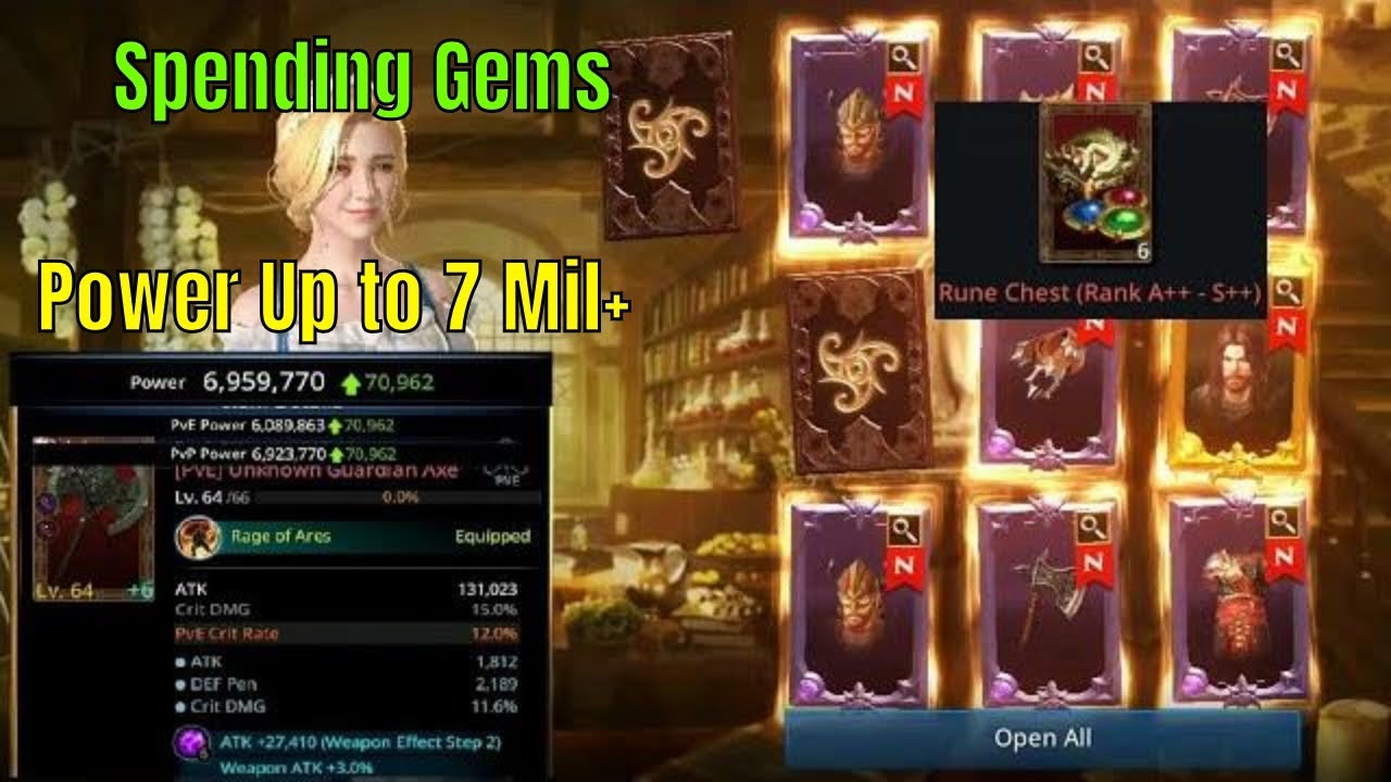 Darkness Rises Beginners Guide: Spending Gems & Power Up to 7 Mil +