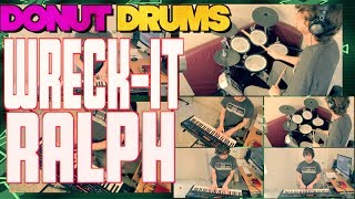 Wreck-It Ralph Theme Song Cover [Drum/Keyboard] DonutDrums