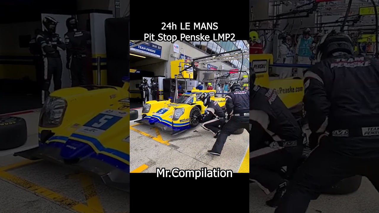 24h Le Mans Pit Stop LMP2 !