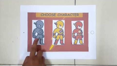 HCI video project | THE FLASH Speed Hunter (paper prototype)