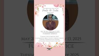 Pearlie DeFreitas aka Freity | Funeral Announcement #obituariessvg #obituaries #svg #StVincent