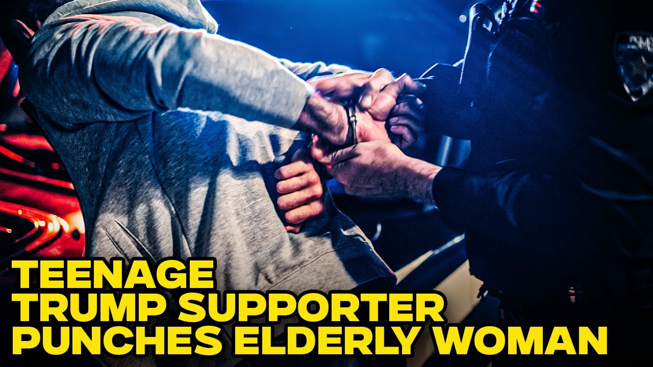 Teenage Trump Supporter Charged For Punching Elderly Harris Supporter