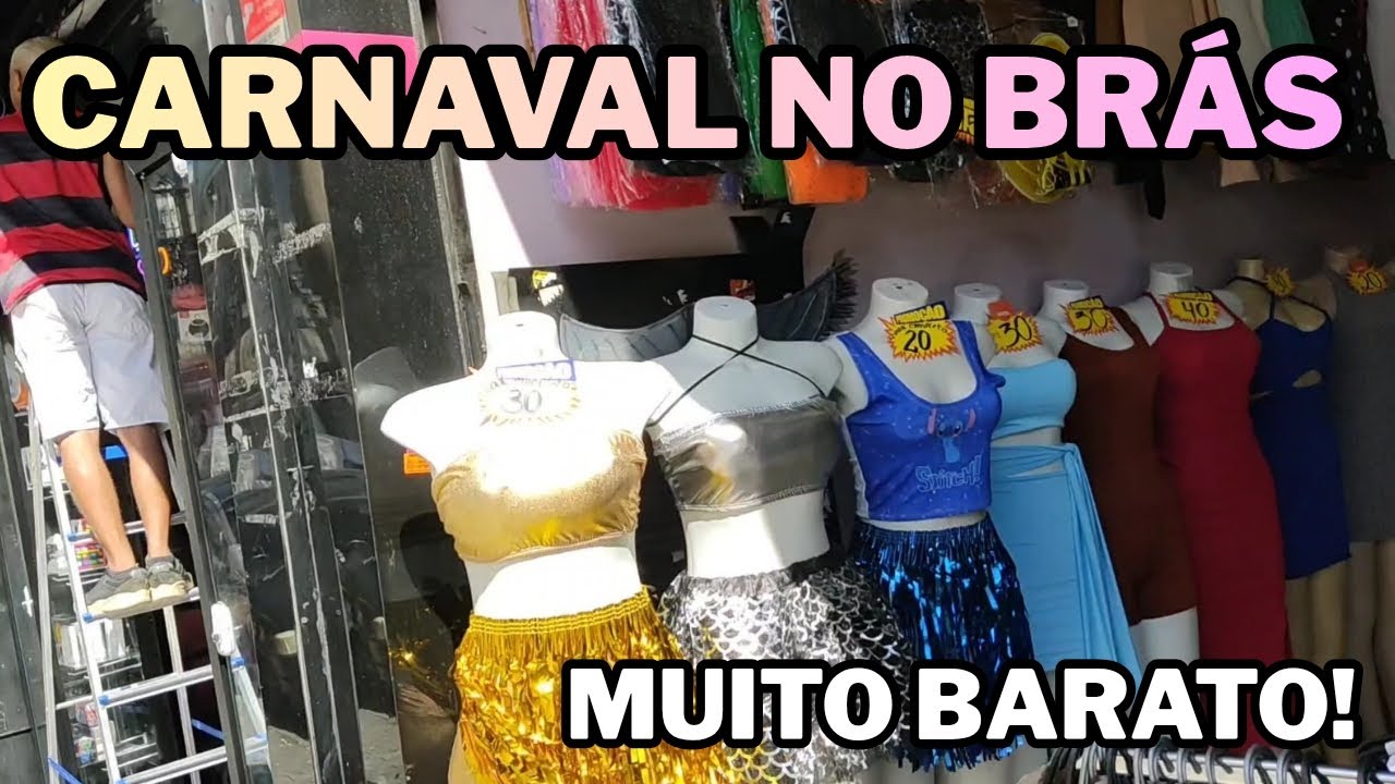 Carnaval no Brás: Fantasias por Preço de Banana?! 😱