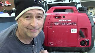 How to FIX a Honda Generator that WON'T START or RUN - Surprising Diagnosis! Easy Fix! EU2000i