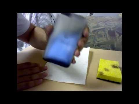 How To Remove Scratches off an iPod Touch (Brushed Metal Back)