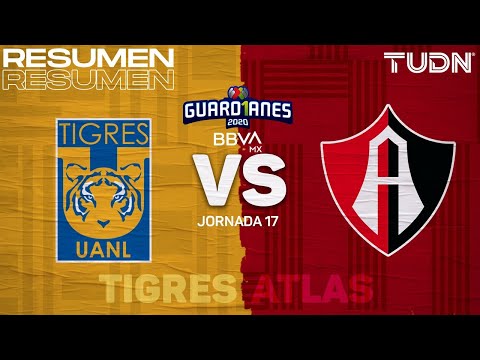 U.A.N.L. Tigres Atlas Goals And Highlights