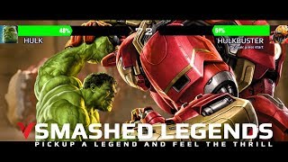 HULK VS HULKBUSTER with healthbars | EPIC VERSION