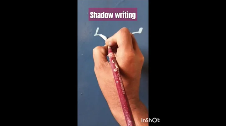 how to draw shadow font writing how to write in shadow #writing #shadow #calligraphy #font #art #