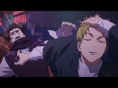 Naoya Zenin Fixing his hair mid fight scene #anime #jujutsukaisen #naoyazenin 