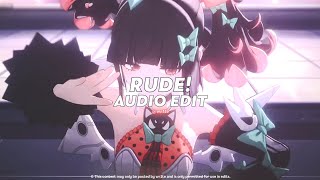 rude! (tiktok version) || hearts2hearts [ edit audio ]