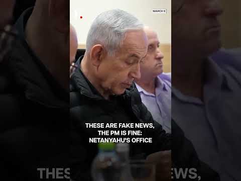 Netanyahu's Office Debunks "Fake" Social Media Claims of His Death | Subscribe to Firstpost | N18G