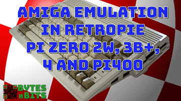 Amiga Emulation in RetroPie Using Pi Zero 2W, 3, 4 or 400