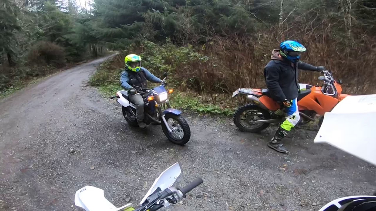 Moto life 2021 Husqvarna TE250i best trail rides in the PNW