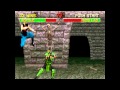 Ultimate Mortal Kombat 2 - Tournament Edition - Reptile playthrough