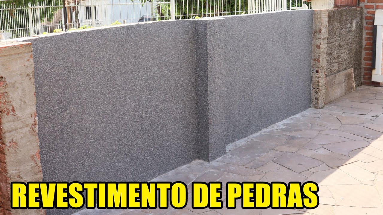 Revestimento Com Pedras Naturais - Água Não Entra @DryLevis