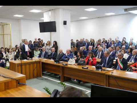 Video Reggio Calabria: presentazione del nuovo presidente del Tribunale, Giuseppe Campagna