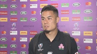 ラグビーW杯、日本代表談話(7) 1次リーグ、日本-ロシア